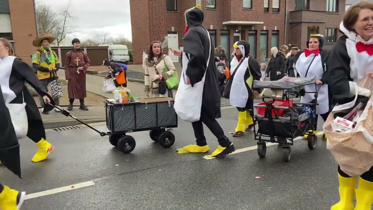 Karnevalsumzug Wassenberg am Tulpensonntag 11. Februar 2024 🤡🎈🎊🎉
