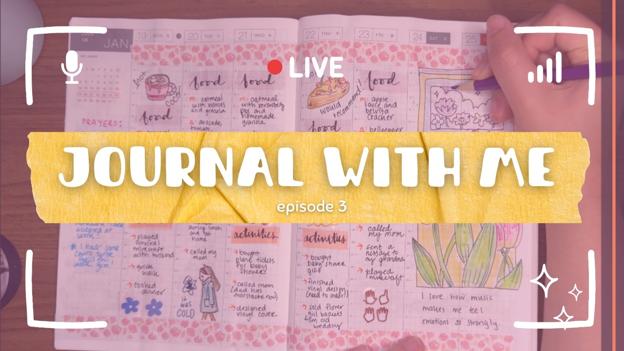 📖 Hobonichi Journal with Me | Episode 003 📖