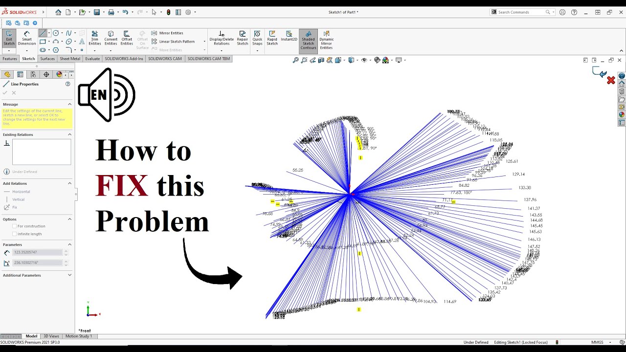 Как пошагово исправить графическую ошибку SolidWorks 2021!