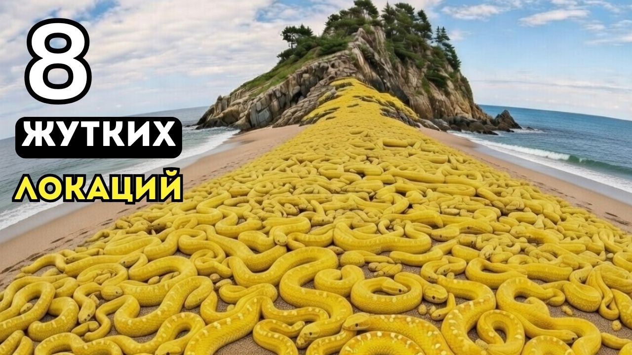 8 Самых ОПАСНЫХ мест в природе