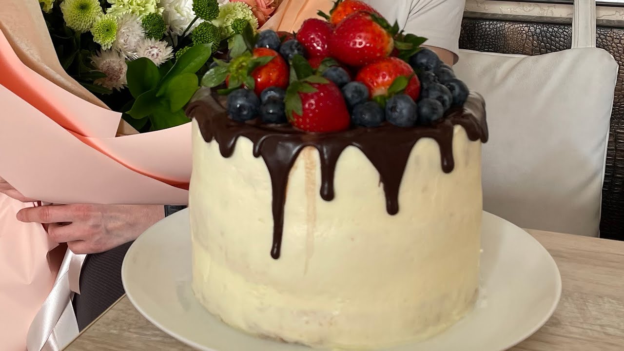 Тортик на день народження 🎂 #торт #cake #cooking 