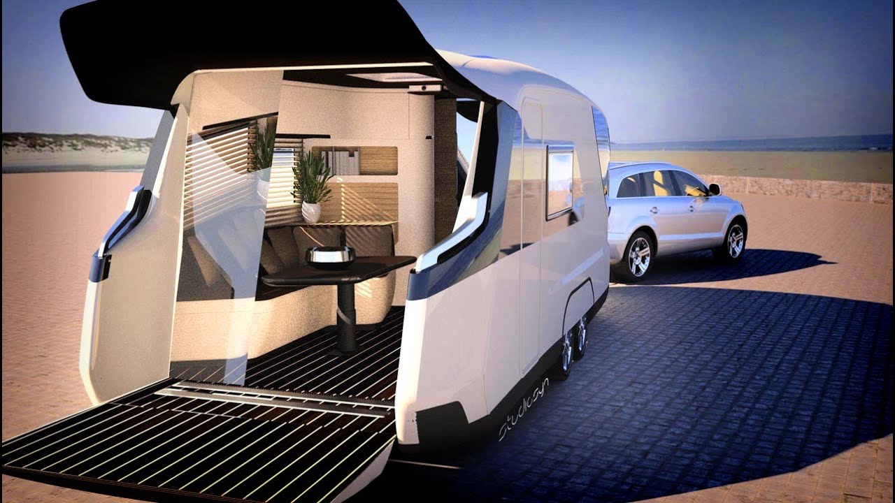 Technology Filled &ldquo;Caravan of the Future&rdquo;: Stunning Yacht Inspired Knaus Tabbert Caravisio Concept