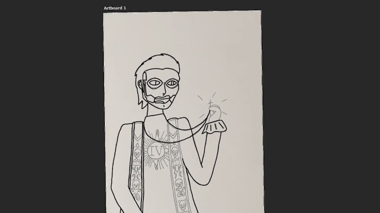 SpeedPainting I Ghost Drawing 10 I Part 14
