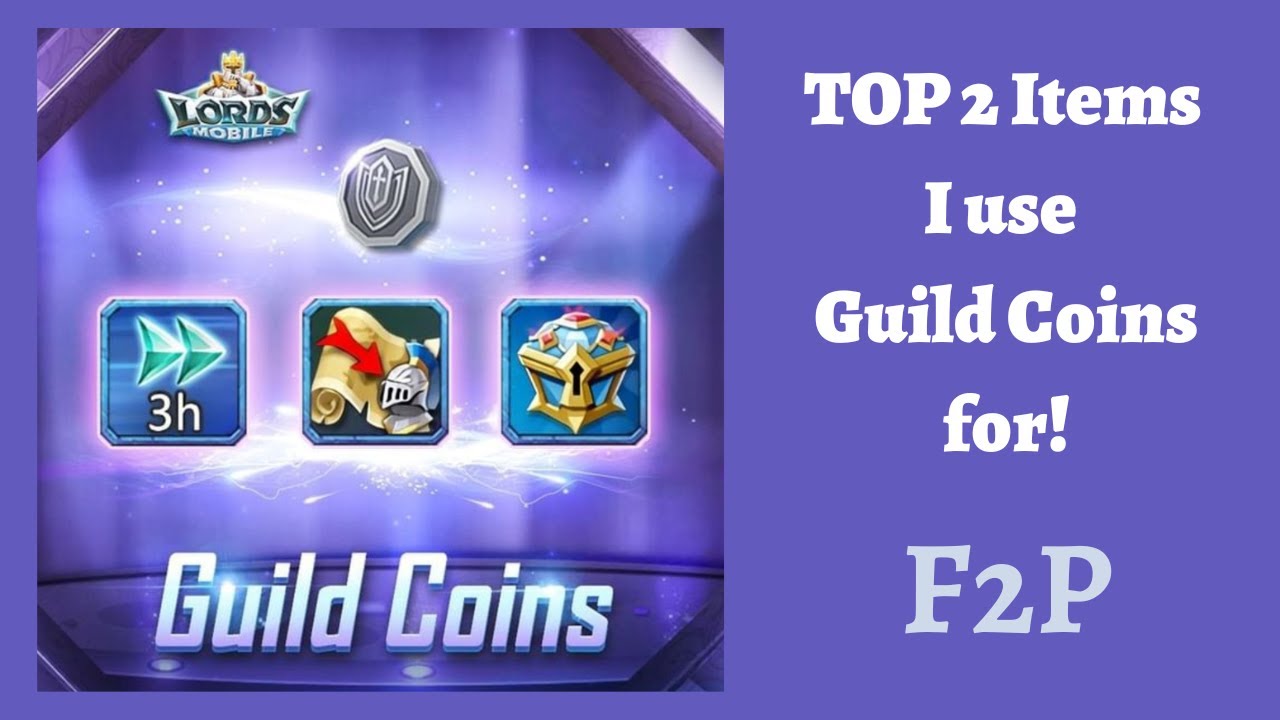 Lords Mobile | TOP 2 Items to get with Guild Coins as F2P Players