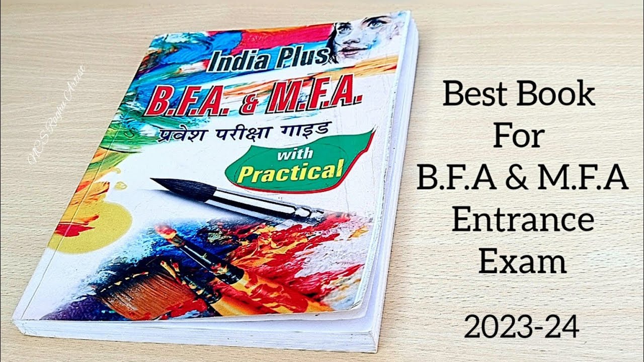 Best Books For B.F.A & M.F.A Entrance Exam | Theory and Practical | BFA Preparation 2023-24