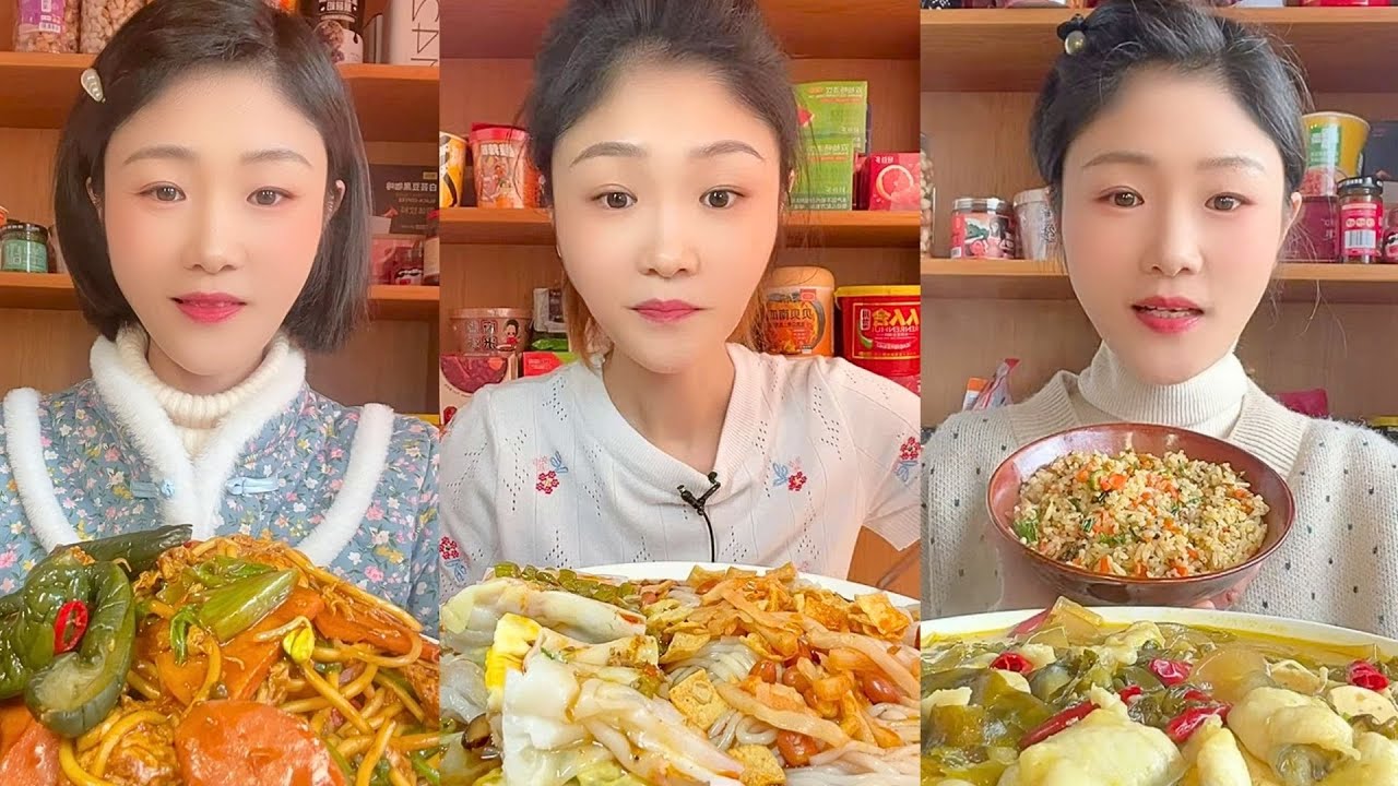 1 Hour ASMR Mukbang | Satisfying Eating Sounds for Sleep, Relaxation & Study #1044