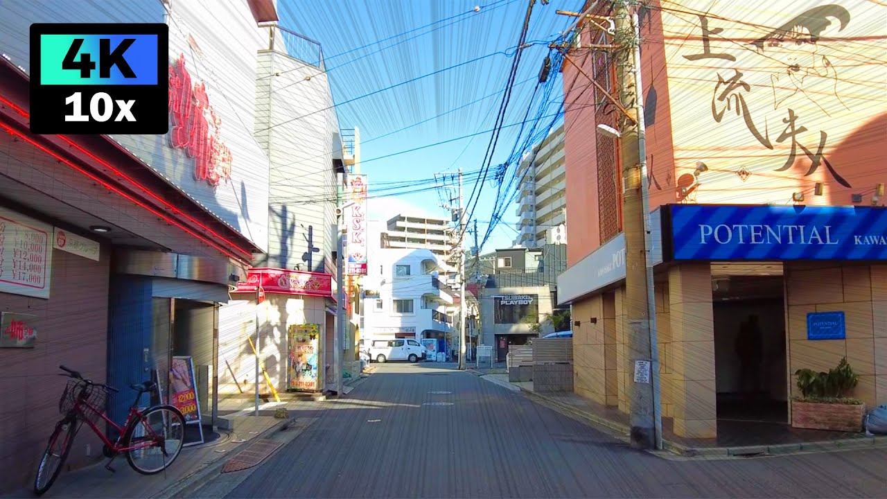 4K 年始は繁忙期！川崎堀之内のソープ街を倍速散歩 | Kawasaki | 2026年1月 | 東京倍速散歩 10倍速