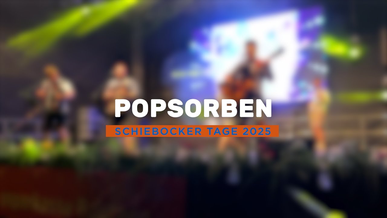 Schiebocker Tage 2025. Popsorben