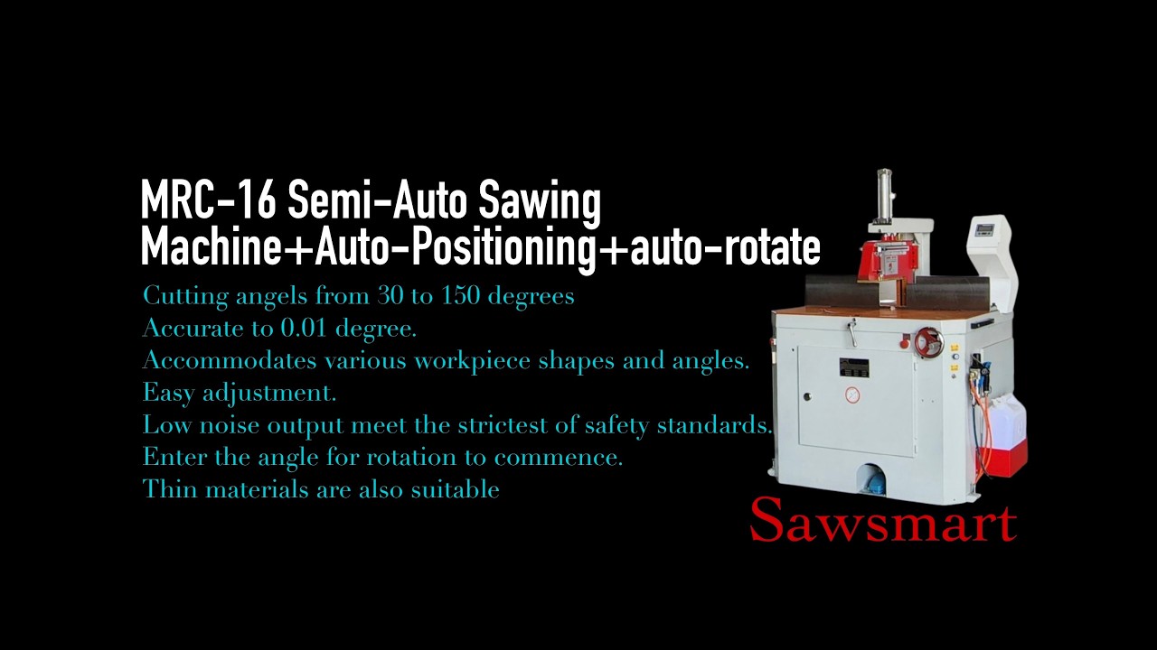 MRC 26+自動旋轉+自動定位 Turntable Sawing Equipment+Auto-Positioning+auto-rotate