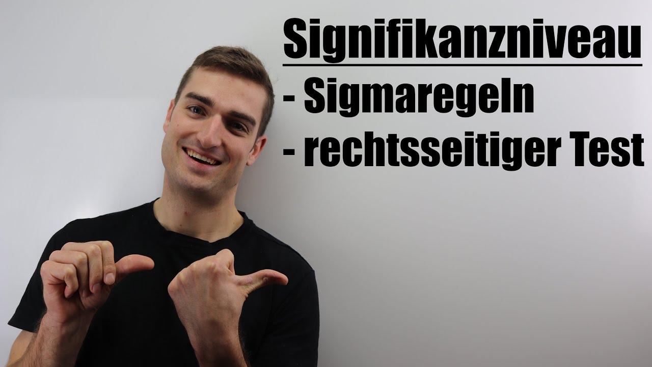 Einseitiger Hypothesentest mit Sigmaregeln und Signifikanzniveau 5%, rechtsseitig | Fit im Mathe-Abi