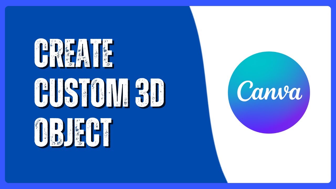 Использование 3D-элементов и искусственного интеллекта Canva для создания пользовательских 3D-объ...