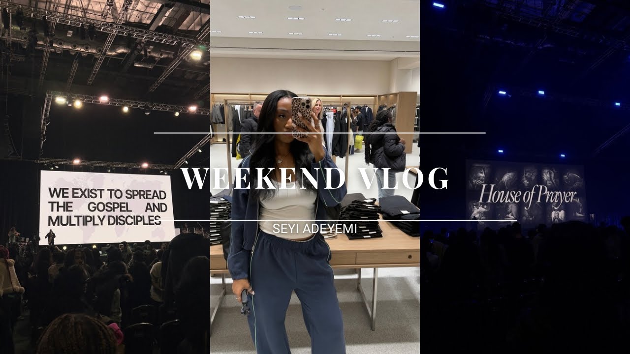 Faith First, Then a Little Shopping| Weekend Vlog