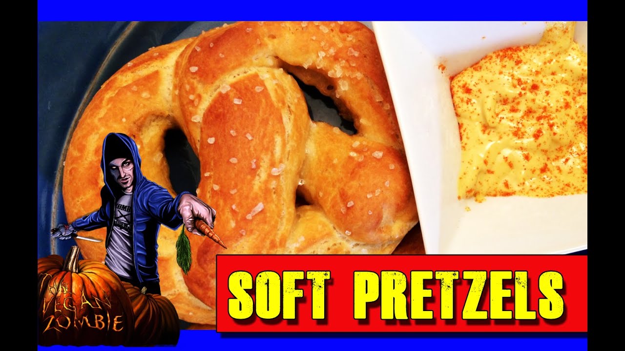 Рецепт мягких кренделей и десертных кренделей | Веганский зомби