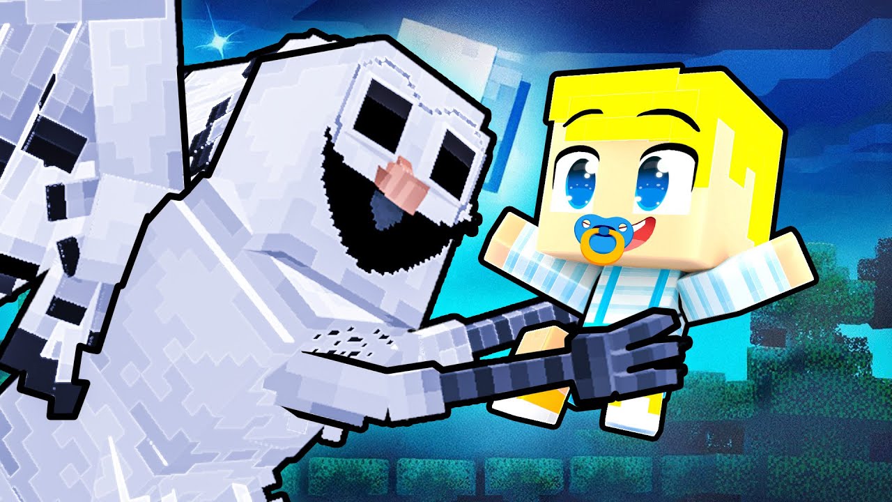 Vengo ADOTTATO dal GUFO in 99 NOTTI Su Minecraft!
