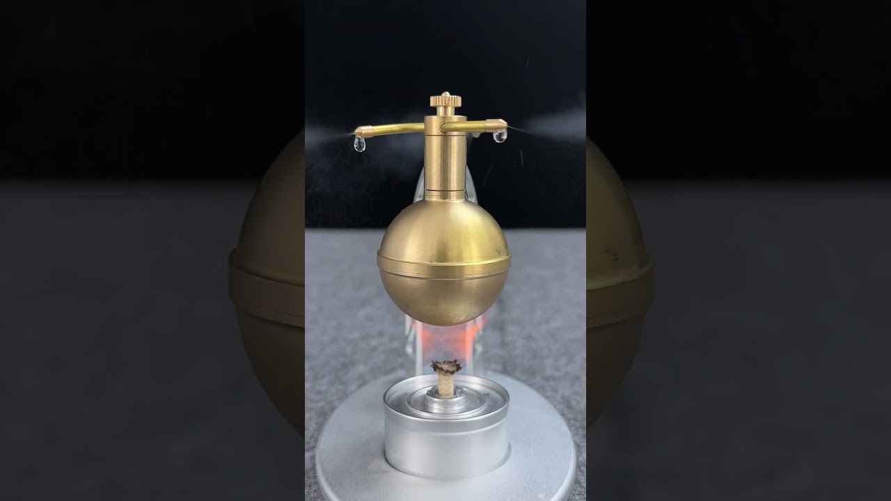 Hero's Steam Engine (Aeolipile) Model