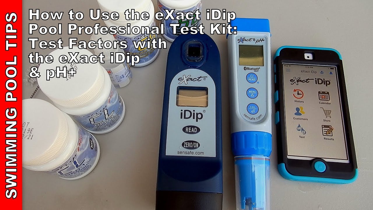 How to Use the eXact iDip® Pool Professional Test Kit Smart Photometer System
