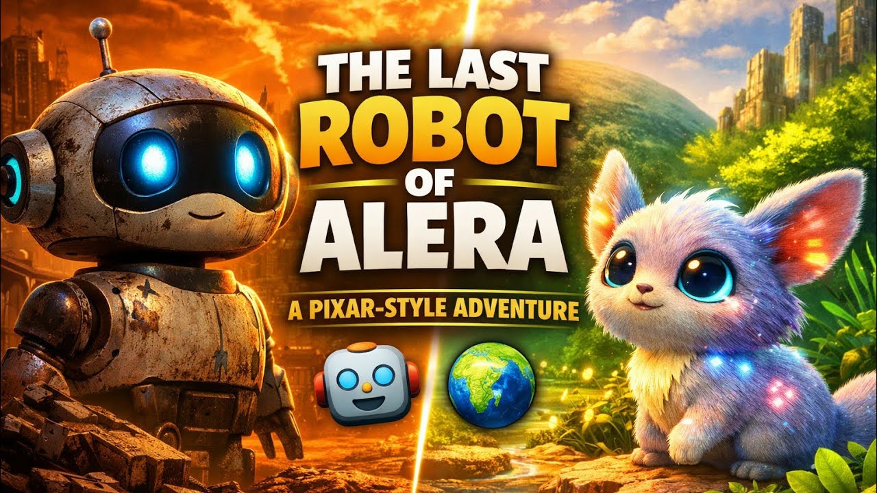 The Last Robot of Alera 🤖🌍 | A Heartwarming Pixar-Style Sci-Fi Animation