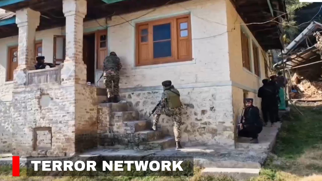Police Continues Crackdown On Terror Network In Kashmir