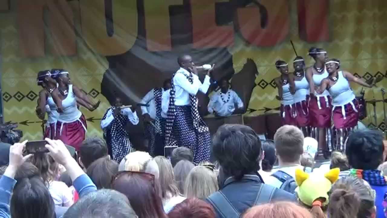 00195 INGANZO NGARI (Rwanda) in Moscow AfroFest 07/06/2015