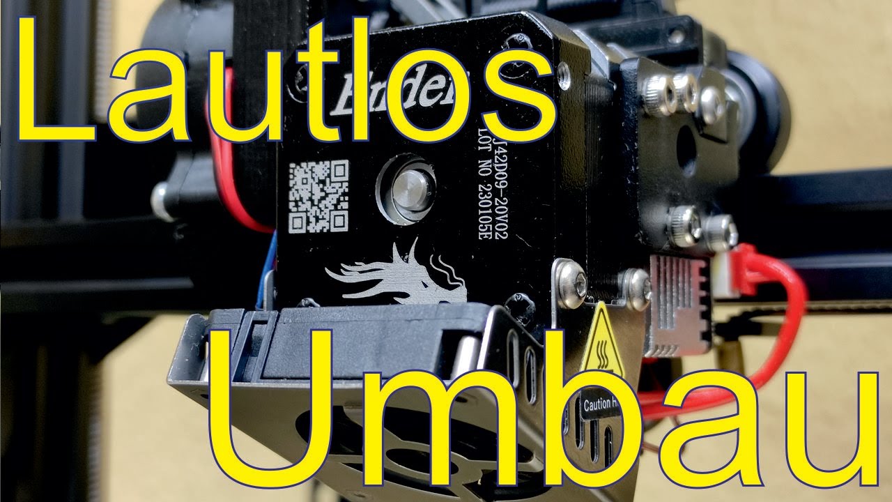 Creality Sprite Extruder | Anleitung Umbau auf Leise | Ender 3 Pro