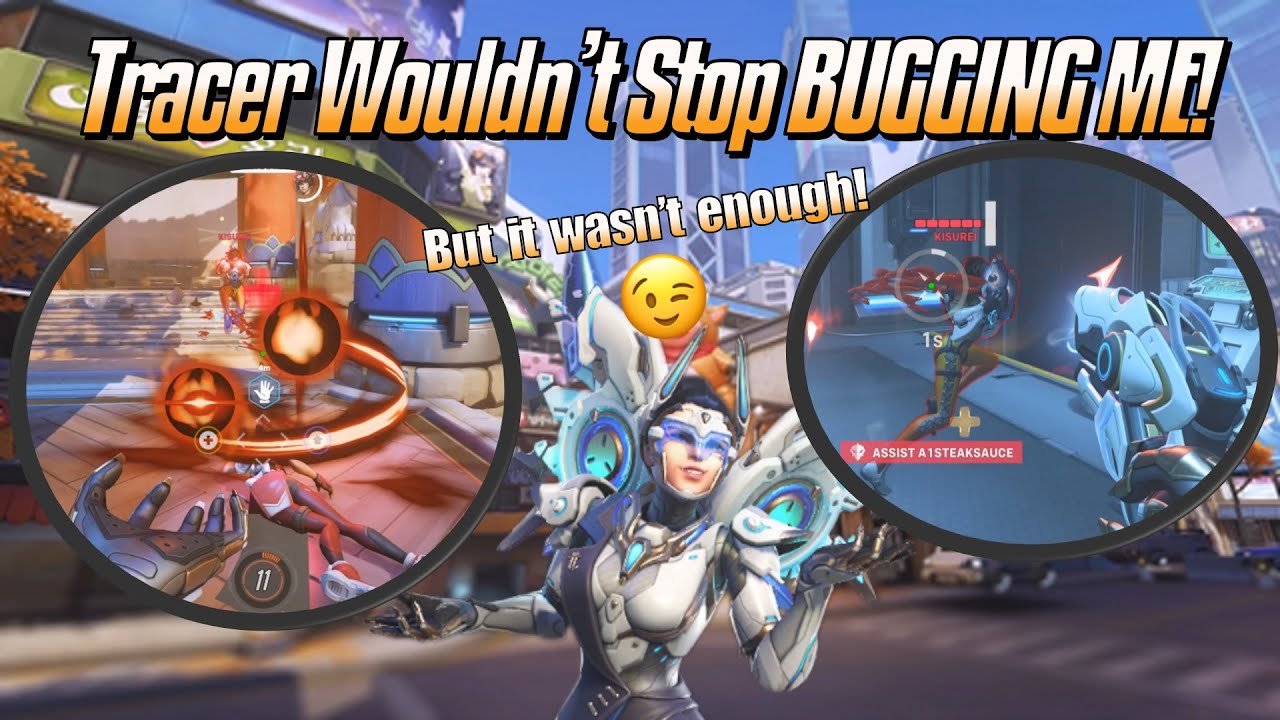 Tracer Wouldn't Stop BUGGING ME! 😉 - Mercy Gameplay & Commentary - Overwatch 2 (Season 11)