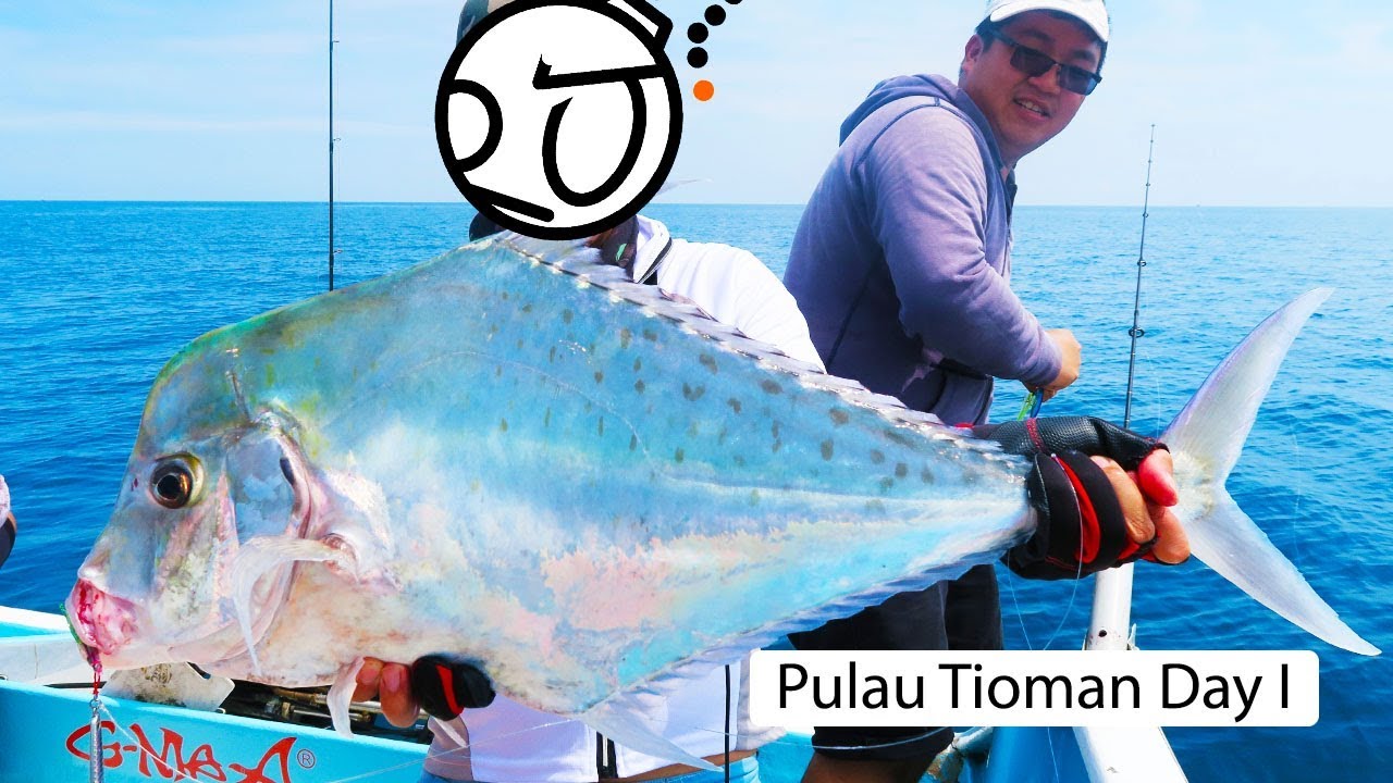 Pulau Tioman Fishing - Jigging Casting Mersing - Shimano Calcutta Ocea 201 Gomoku Adajo