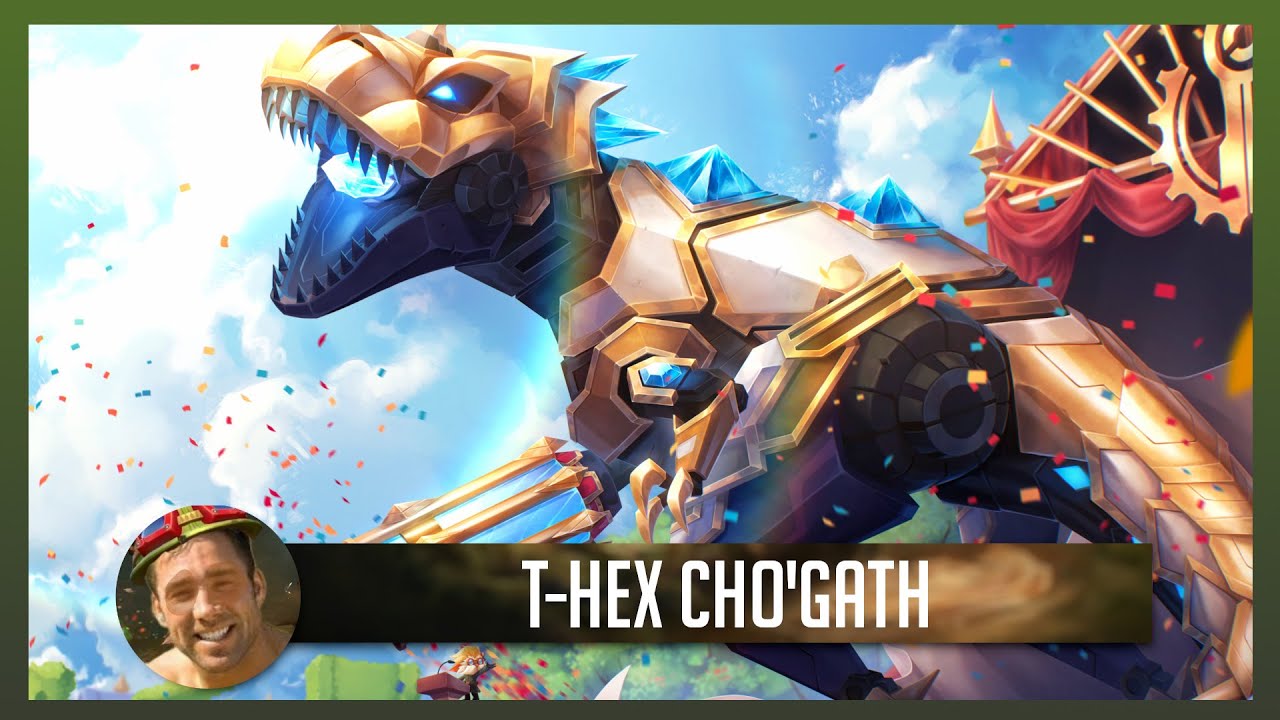 We made Wild Rift's T-Hex into a League champion...