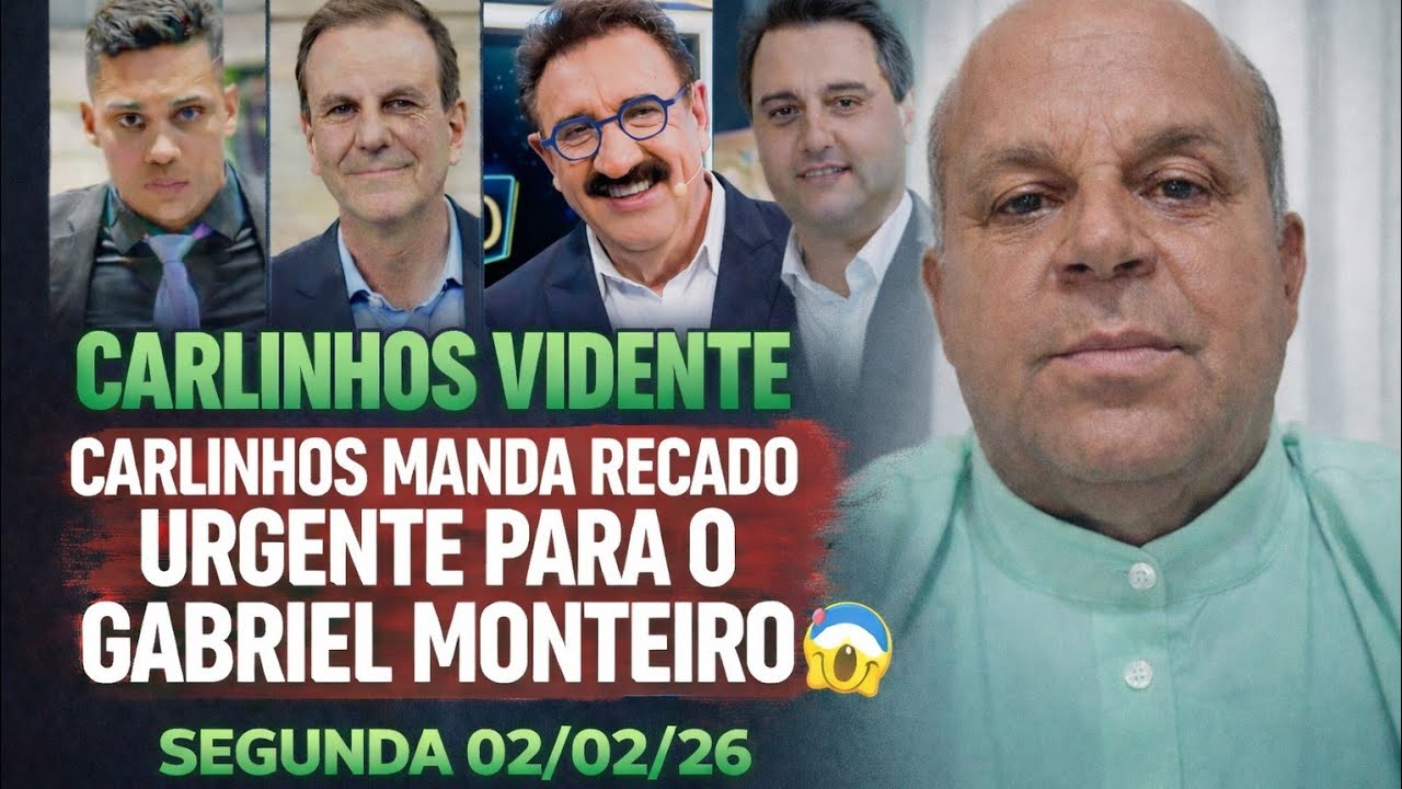 CARLINHOS VIDENTE LIVE DE PREVISÕES INÉDITAS #carlinhosvidente #gabrielmonteiro #eduardopaes 