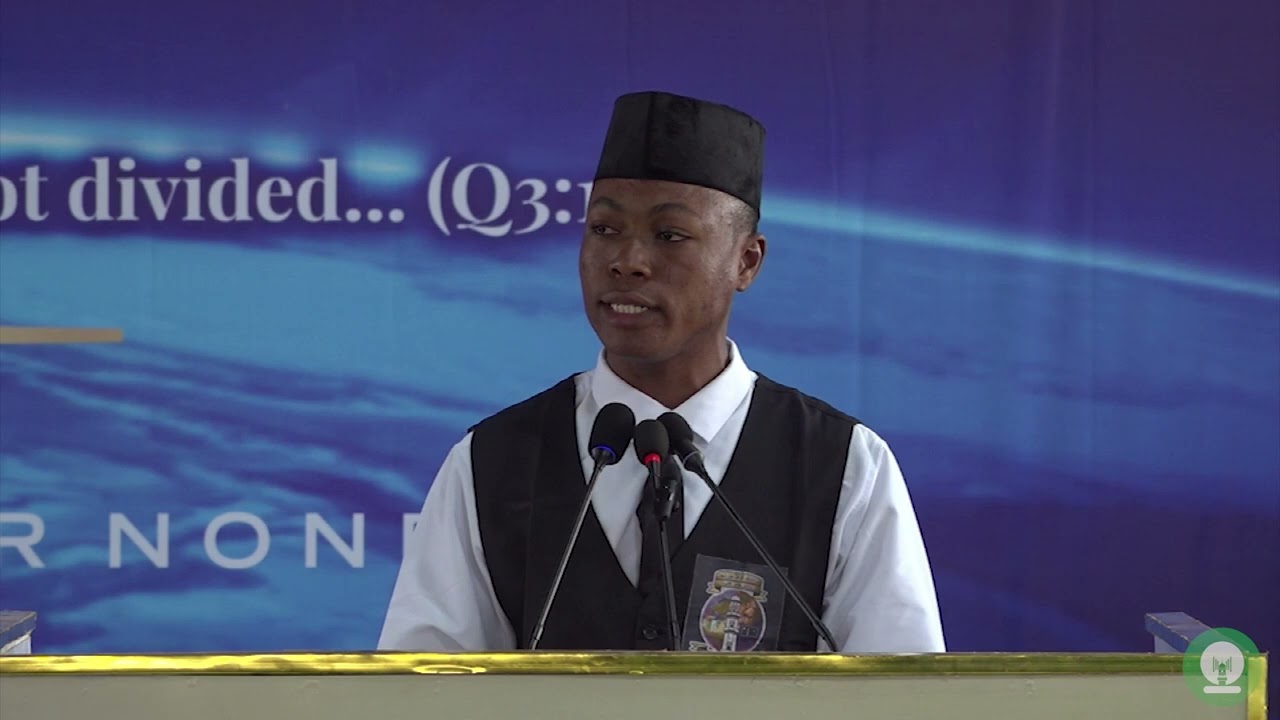 Jalsa Salana NG 2025| Second Session| Arabic and Urdu Poem| A Group of Jamia Student