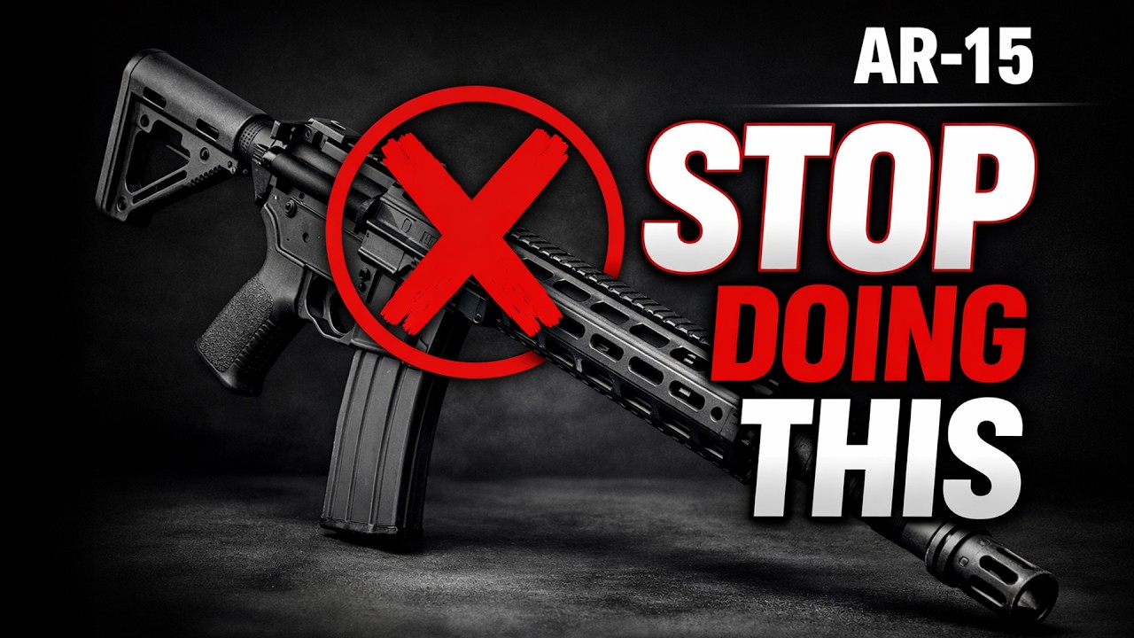 10 ошибок AR 15, которые постоянно совершают новые покупатели #проблемысоспуском