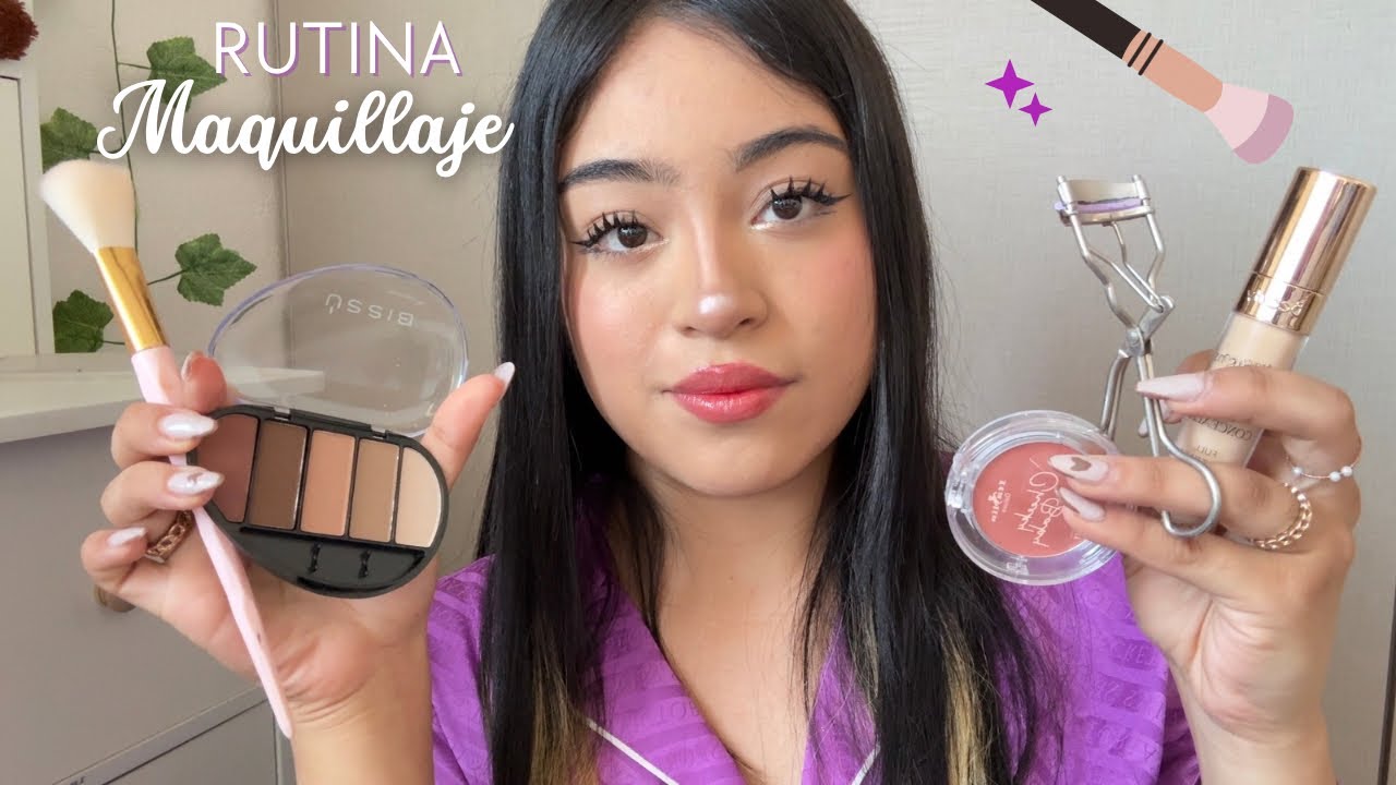 ASMR maquillate conmigo 💄￼ mi rutina de maquillaje 💗 ✨