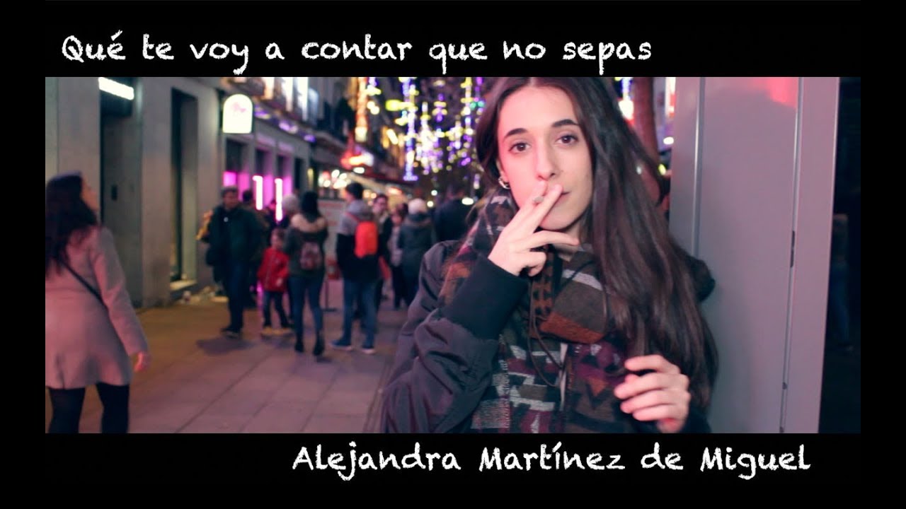 Qué te voy a contar que no sepas - Alejandra Martínez de Miguel