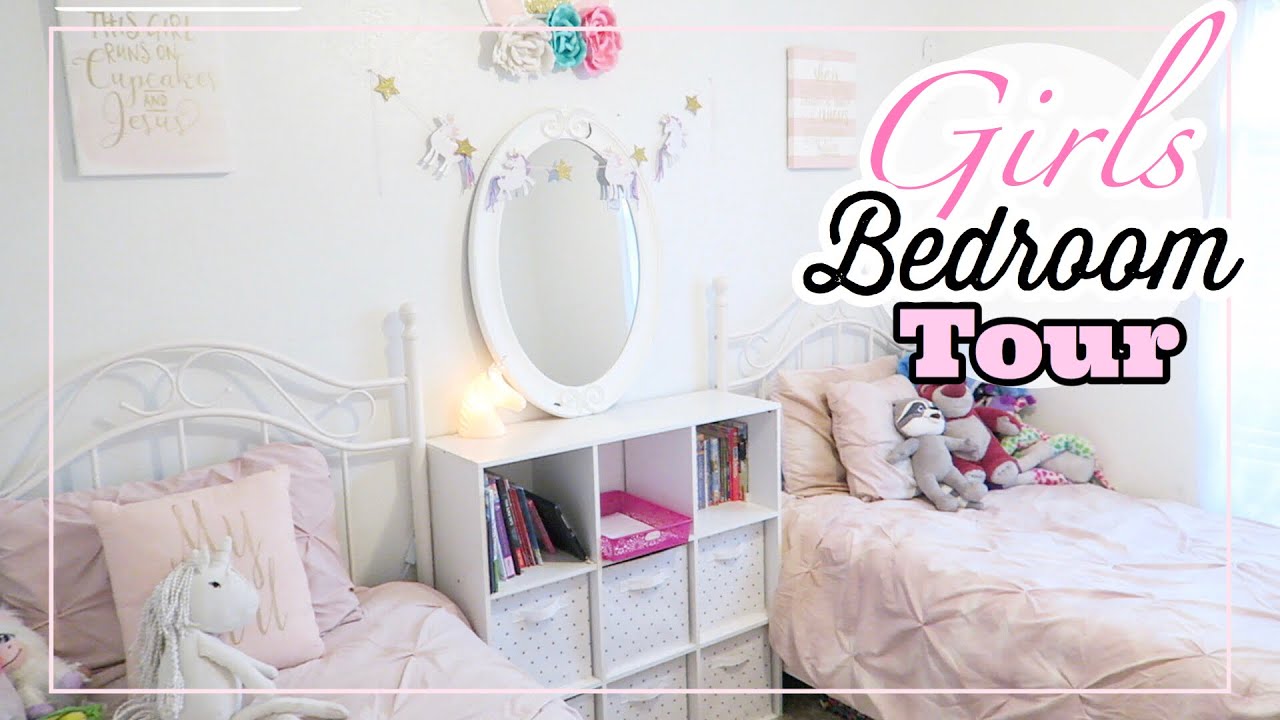 GIRLS BEDROOM ORGANIZATION  | SHARED BEDROOM + TOY ORGANIZATION + CLOSET DECLUTTER | HOME DECOR