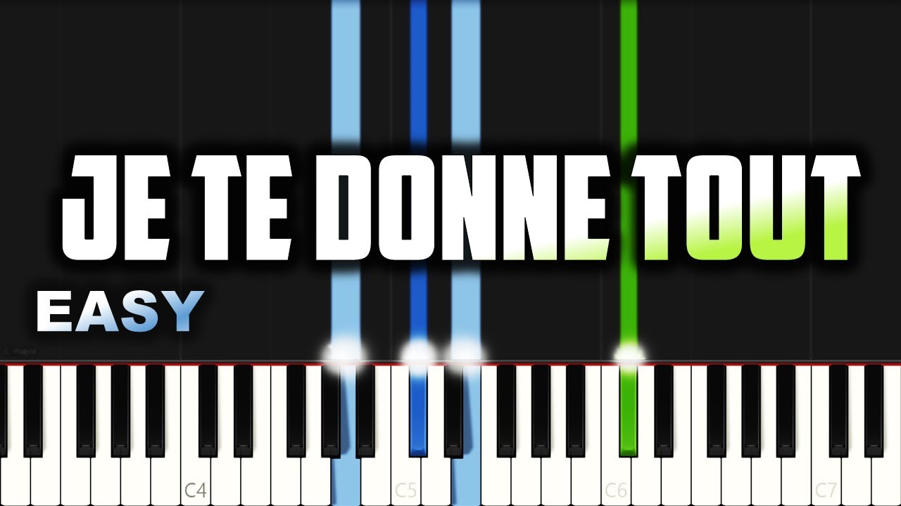 Sandra Kouame - Je te Donne Tout | EASY PIANO TUTORIAL BY Extreme Midi