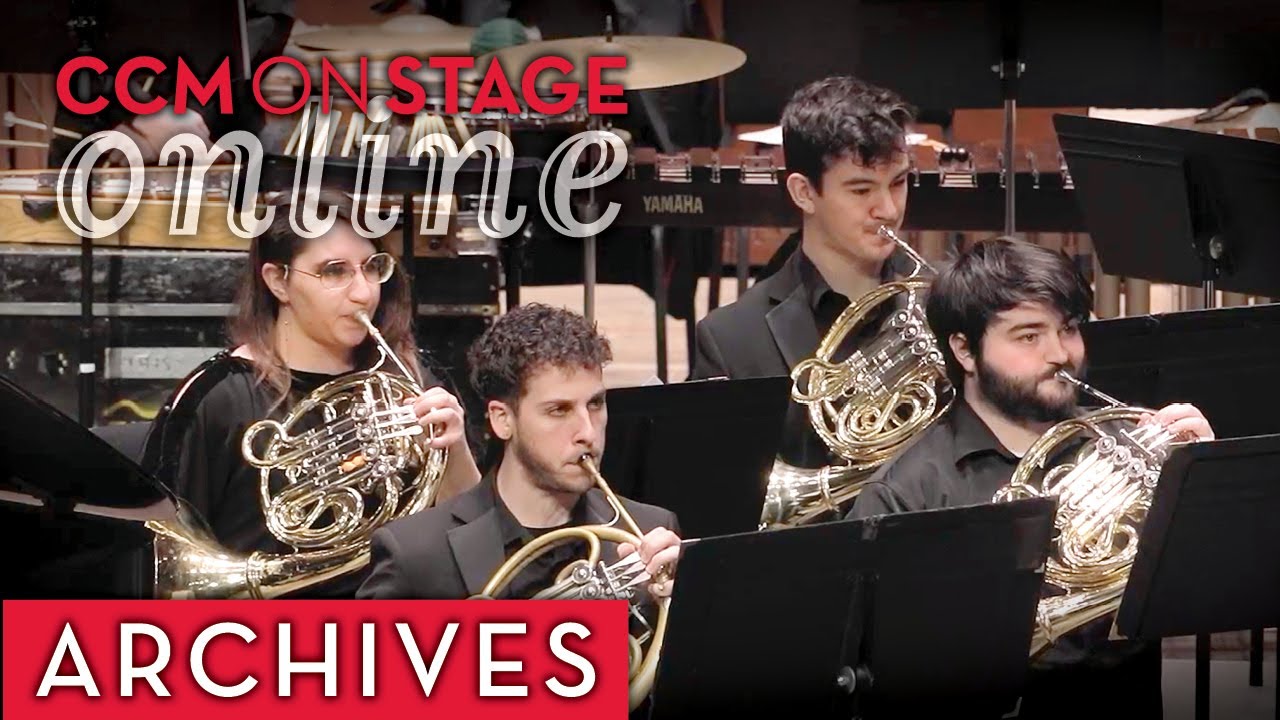 CCM Wind Symphony performs Steven Bryant's 