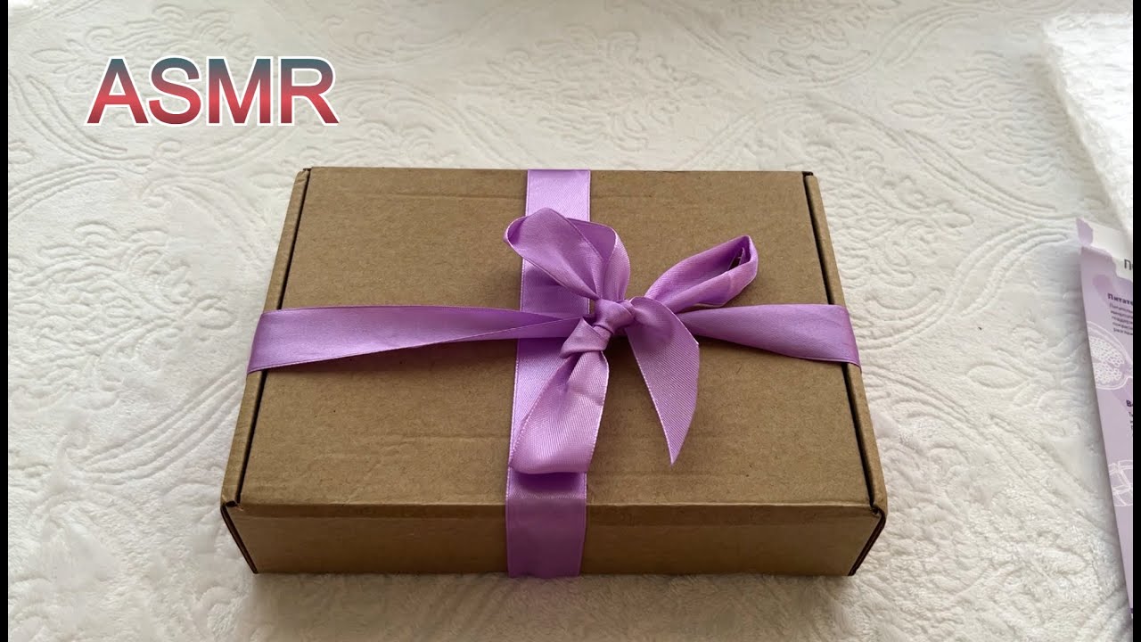 ASMR 🫠МАССАЖ МОЗГА😴 ДЛЯ ГЛУБОКОГО СНА/🎁РАСПАКОВКА ПОСЫЛКИ ОТ ЗРИТЕЛЬНИЦЫ ЗУМРУД/ ШУРШАНИЕ ПАКЕТИКОВ