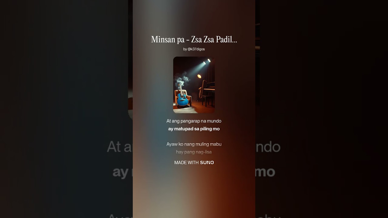 Minsan pa   Zsa Zsa Padilla (Pinoy Soul)