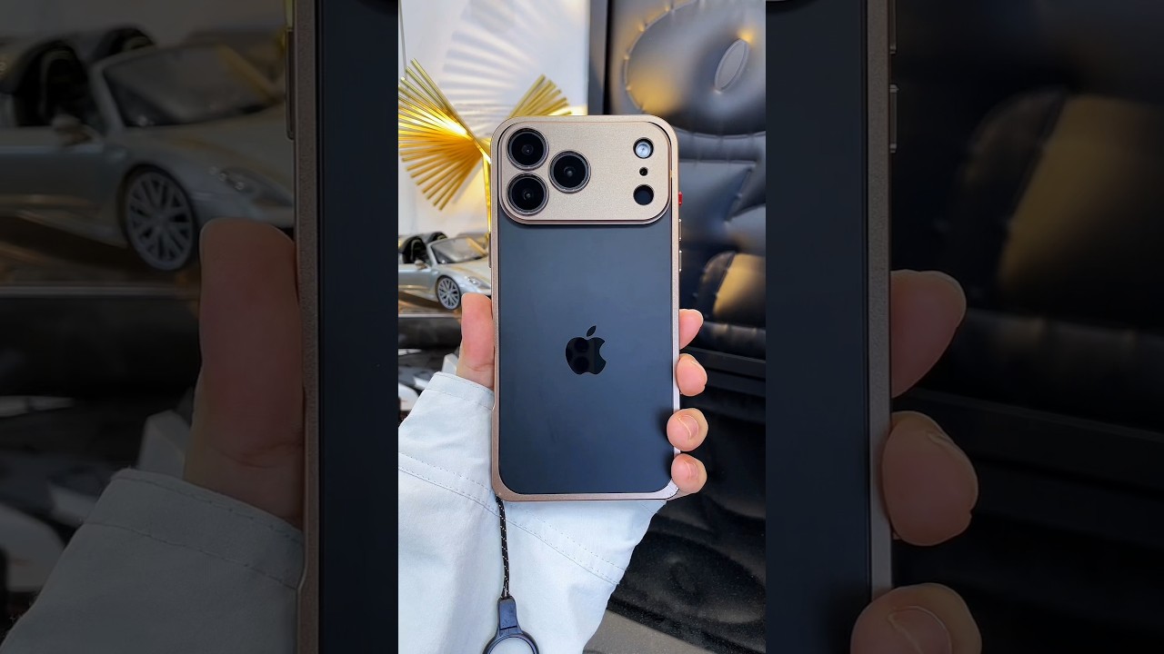 iPhone 17 Pro Max Nude but still want security! Choose a metal frame protective case
