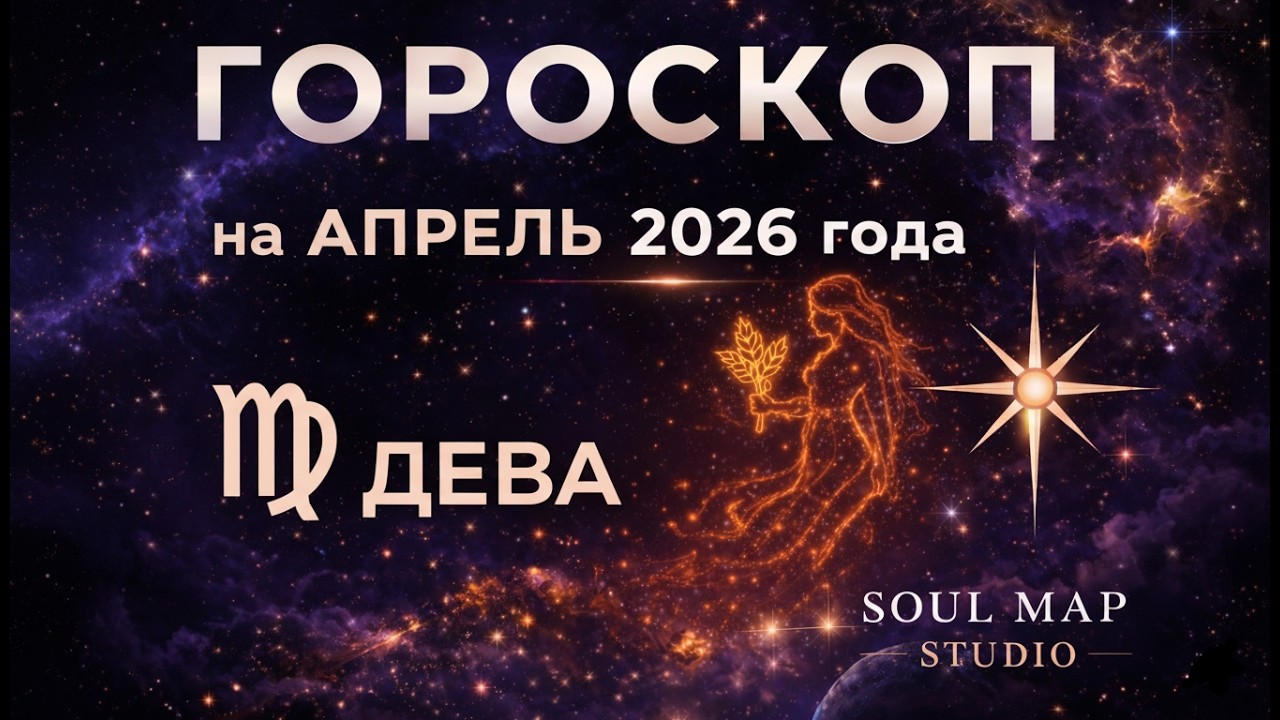 ДЕВА гороскоп на АПРЕЛЬ 2026 года от Soul Map Studio. Финансовые решения. Кризис середины месяца.