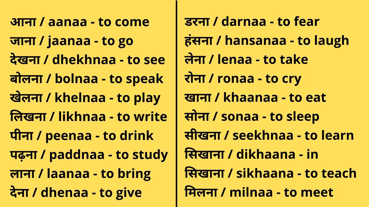 வினைச்சொற்கள்....Verbs | Spoken Hindi Through Tamil - Class 17 | Learn Hindi Through Tamil |