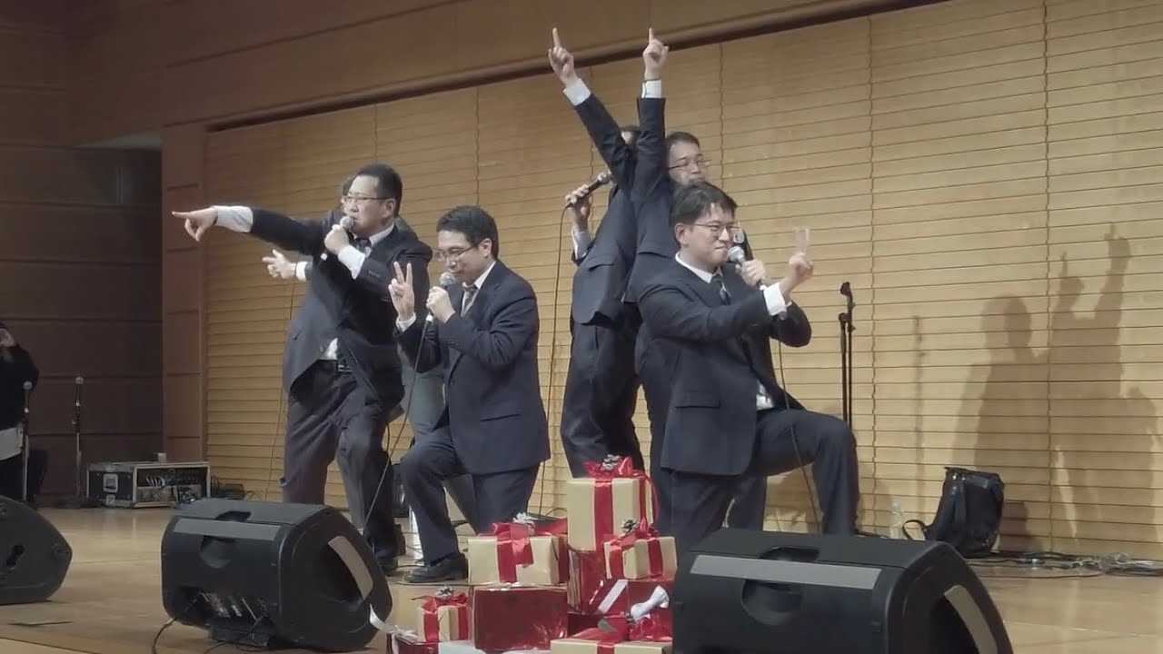 リストラーズ　2025年（昭和100年）12月13日　丸の内クリスマスアカペラストリート＠明治安田ホール　アンコール（上手メイン）
