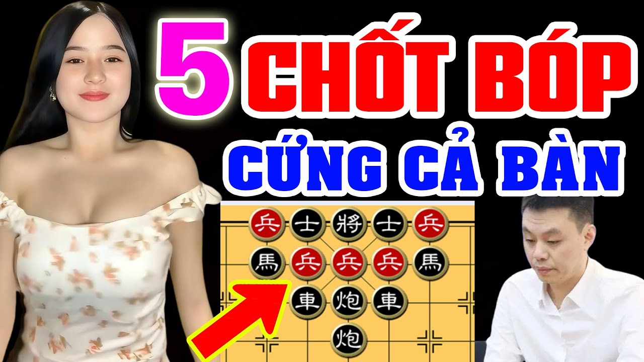 🔴 CỜ TƯỚNG | 5 CHỐT BÓP CỨNG CẢ BÀN, ĐỈNH CAO PHẾ XE CÔNG SÁT
