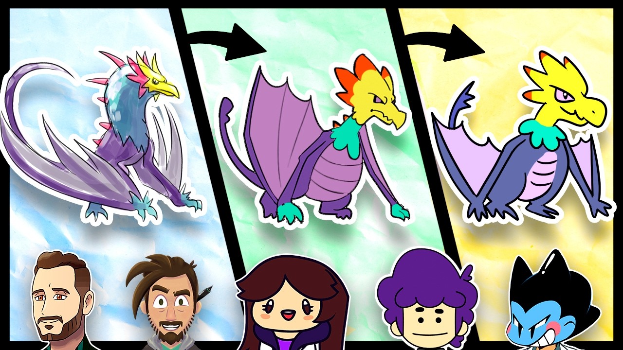 5 Artists Play Pokemon Telephone