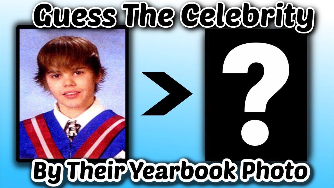 Guess The Celebrity By Their Yearbook Picture | Celebrity Quiz