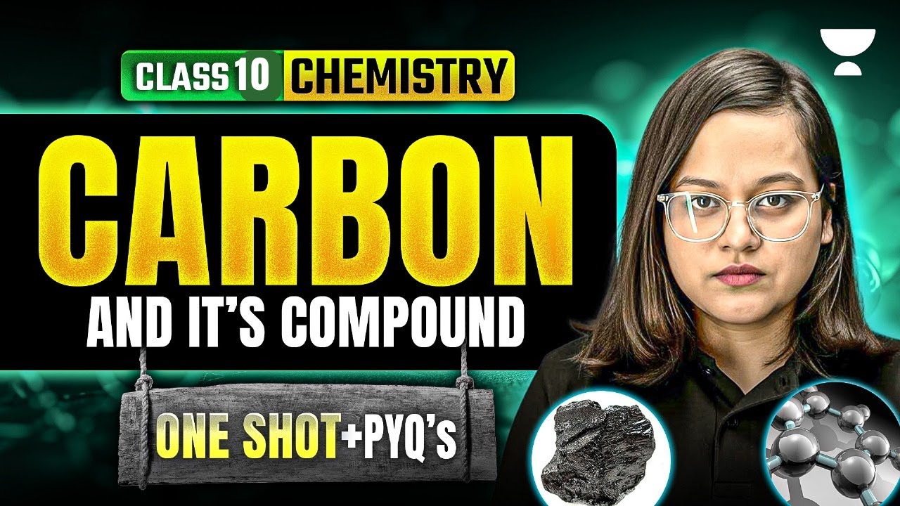 Carbon and its Compounds Complete One shot | Class 10 Chemistry Term 2 | Nikita Ma'am