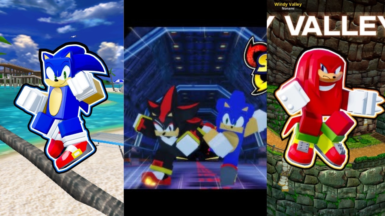 SegaSonic origins: Emerald coast and Windy valley + updated shadow boss battle