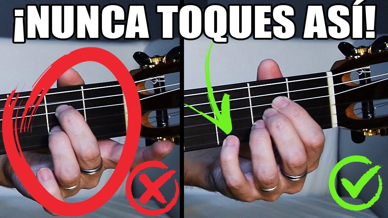 Esta es la forma correcta de tocar ACORDES en guitarra ac&uacute;stica | Clase de Guitarra TCDG