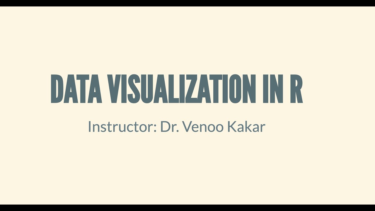 Data Visualization in R (Part 2/2)