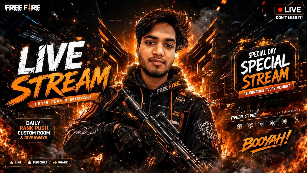 🔴 LIVE NOW 🔥 | Free Fire Gameplay 🎮 | Mr Your Buddy | #SagarBasiwal