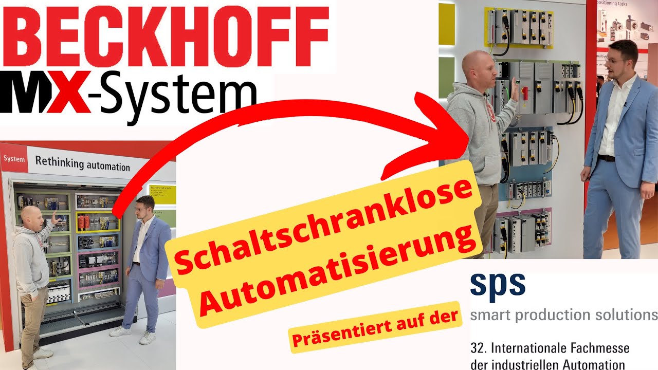 Beckhoff MX System. Schaltschranklose Automatisierung, präsentiert auf der SPS 2023